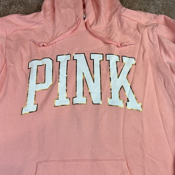 VS PINK Pullover Logo Hoodie NWT - Picture 2 of 5
